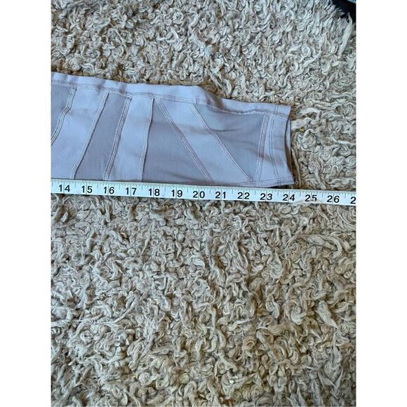 LULULEMON Wunder Under High Rise Grey Tech Mesh‎ Legging size 6 - Picture 6 of 7